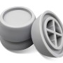 PICIOARE cauciucate anti-vibratii Superior, pentru masina de spalat / uscator rufe, alb, 