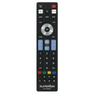 TELECOMANDA UNIVERSALA Superior, compatibila televizoare Samsung, LG, Philips, Sony, Panasonic, bateriile (2 x AAA) nu sunt incluse, negru 
