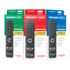 TELECOMANDA UNIVERSALA Superior, 1  in 1, programabila simultan pt. TV, DVD, satelit si AUX, conectare PC prin USB Type-C, cablu inclus, baterii 2 x AAA (neincluse),negru 
