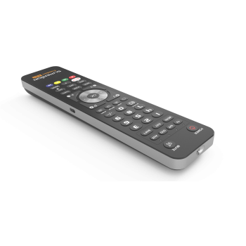 TELECOMANDA UNIVERSALA Superior, 2 in 1, programabila simultan pt. TV, DVD, satelit si AUX, conectare PC prin USB Type-C, cablu inclus, baterii 2 x AAA (neincluse), negru 