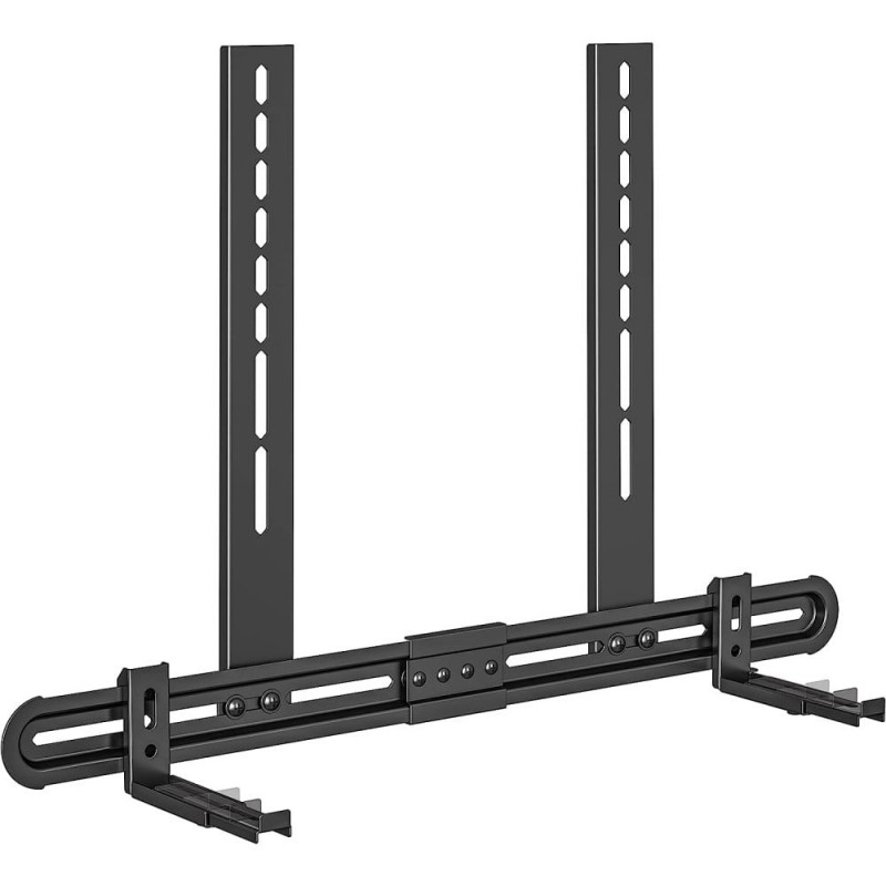 SUPORT SOUNDBAR Techly Suport universal pentru soundbar, reglabil, 3 variante instalare, Negru, Techly 