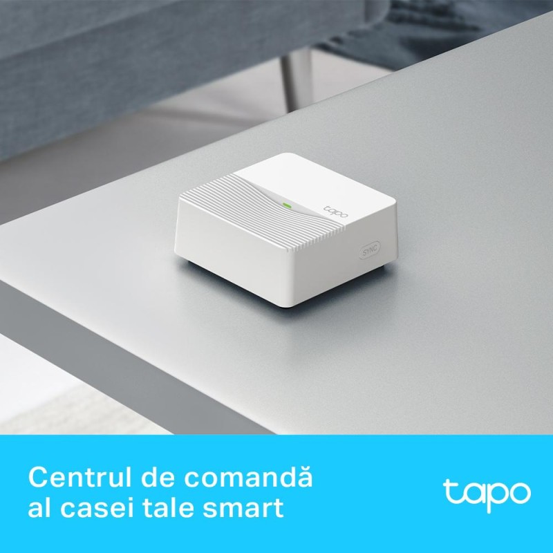 SMART HUB TP-Link, difuzor incorporat, necesar pentru senzorii Tapo, wireless 