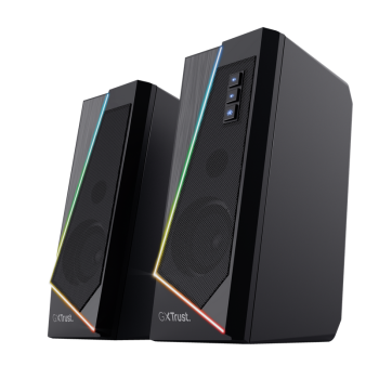 BOXE PC Trust GXT609 Zoxa 2.0, 12W, negru 