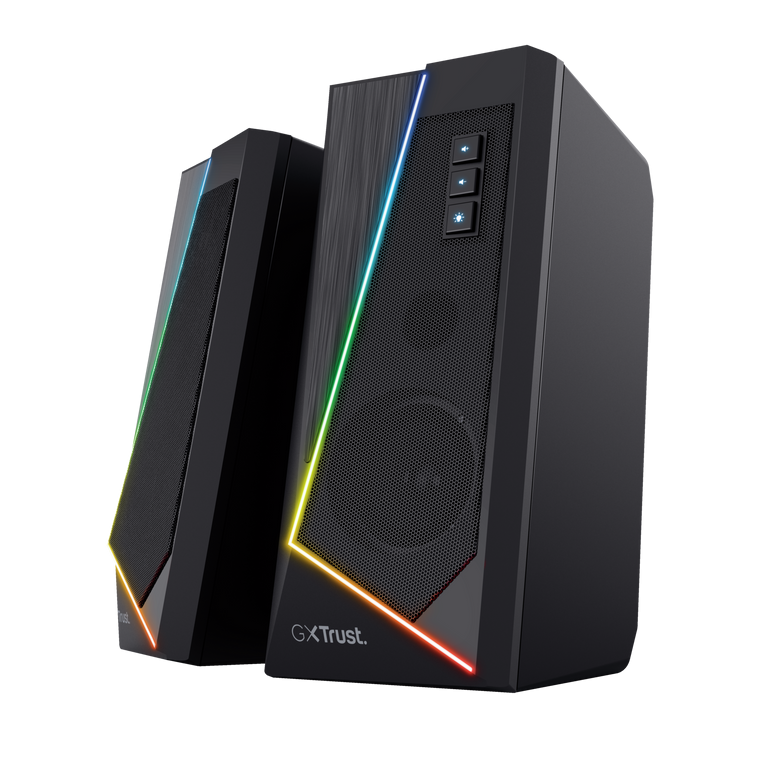 BOXE PC Trust GXT609 Zoxa 2.0, 12W, negru 