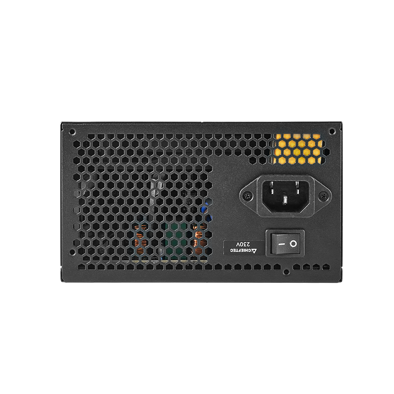 SURSA Chieftec EON series 600 W, non-modulara, certificare 80 Plus, ventilator 120mm, PCI-E 6+2 pin x 2, SATA x 4, 