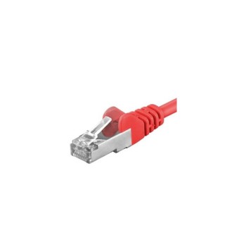 PATCH CORD PremiumCord - UTP SFTP RJ45-RJ45 Cat.6A, 7m, rosu 