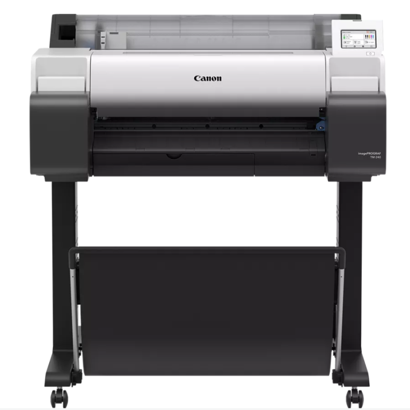 Plotter Inkjet Color Canon IPF TM-240, A1, Functii: Impr.,Viteza de Print Mono:42 sec/A1, Viteza de print color: 42 sec/A1, Conectiv:USB|Retea|WiFi, Duplex:nu,ADF:Nu(timbru verde 78 lei) 