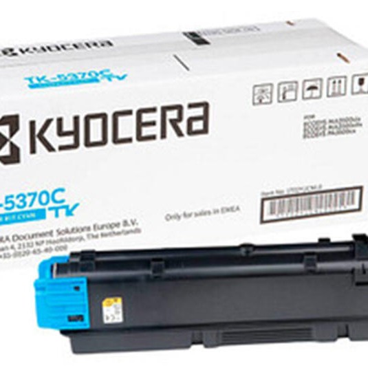 Toner Original Kyocera Cyan,TK-5370C, pentru ECOSYS PA3500cx|MA3500cix|MA3500cifx, 5K, incl.TV 1.2 RON, 