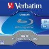BD-R DL VERBATIM 25GB, viteza 6x, 1 buc, Jewel Case, printabil, 