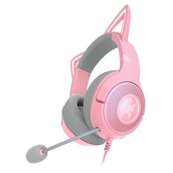 CASTI Razer - gaming Kraken Kitty V2 - Quartz Ed 