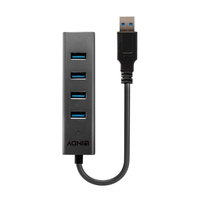 HUB USB Lindy 4 Port USB 3.0 