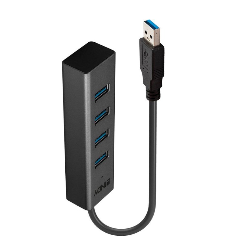 HUB USB Lindy 4 Port USB 3.0 