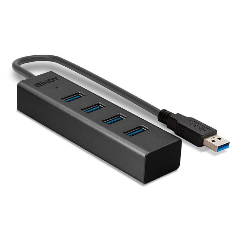 HUB USB Lindy 4 Port USB 3.0 