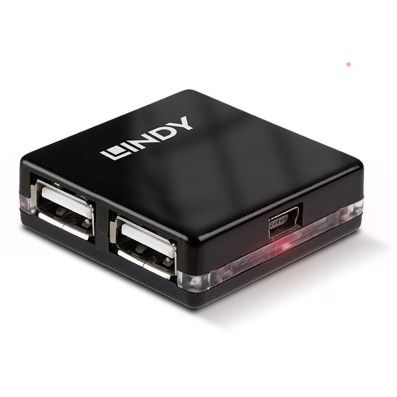 HUB USB Lindy Mini  4 Port USB 2.0 