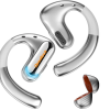 Casca OneOdio wireless, tip butoni - TWS, utilizare smartphone, conectare prin Bluetooth 5.2, difuzor 16.2 mm, argintiu, 