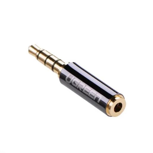 ADAPTOR audio Ugreen, 3.5 mm jack (T) la 2.5 mm (M), aurit 