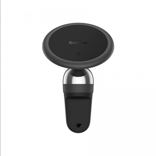 SUPORT AUTO Baseus C01 pt. SmartPhone, fixare ventilatie, prindere magnetica telefon, rotatie 360 grade, negru 