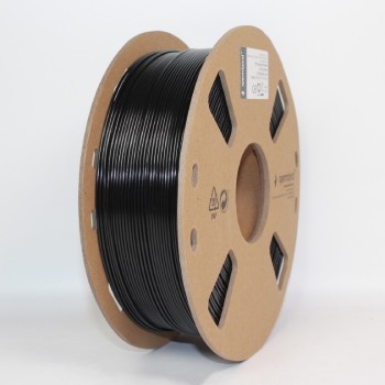 FILAMENT GEMBIRD pt. imprimanta 3d, PETG, 1.75mm diamentru, 1Kg / bobina, topire 220-260 grC, black, 