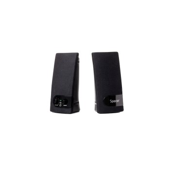 BOXE SPACER 2.0, RMS:  6W (2 x 3W), control volum, mufa casti, USB power, black, 