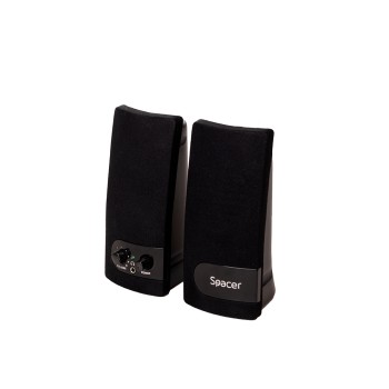 BOXE SPACER 2.0, RMS:  6W (2 x 3W), control volum, mufa casti, USB power, black, 