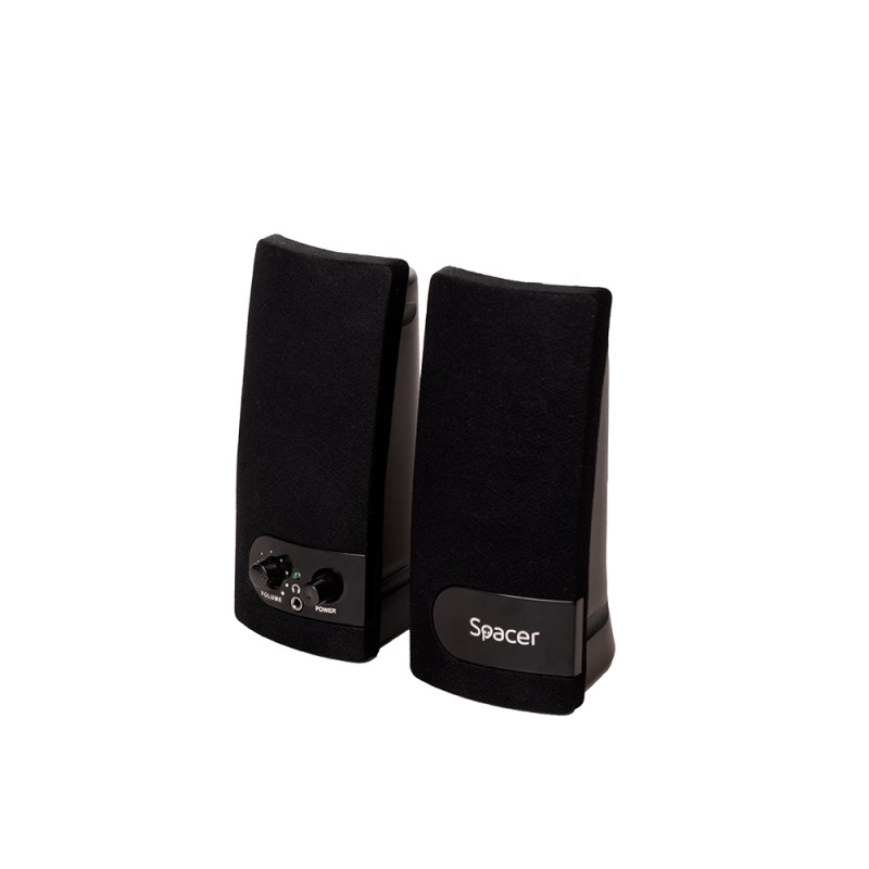 BOXE SPACER 2.0, RMS:  6W (2 x 3W), control volum, mufa casti, USB power, black, 