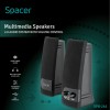 BOXE SPACER 2.0, RMS:  6W (2 x 3W), control volum, mufa casti, USB power, black, 