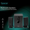 BOXE SPACER 2.1, RMS: 11W (2 x 3W + 5W), control volum, bass, 220V alimentare, black, 