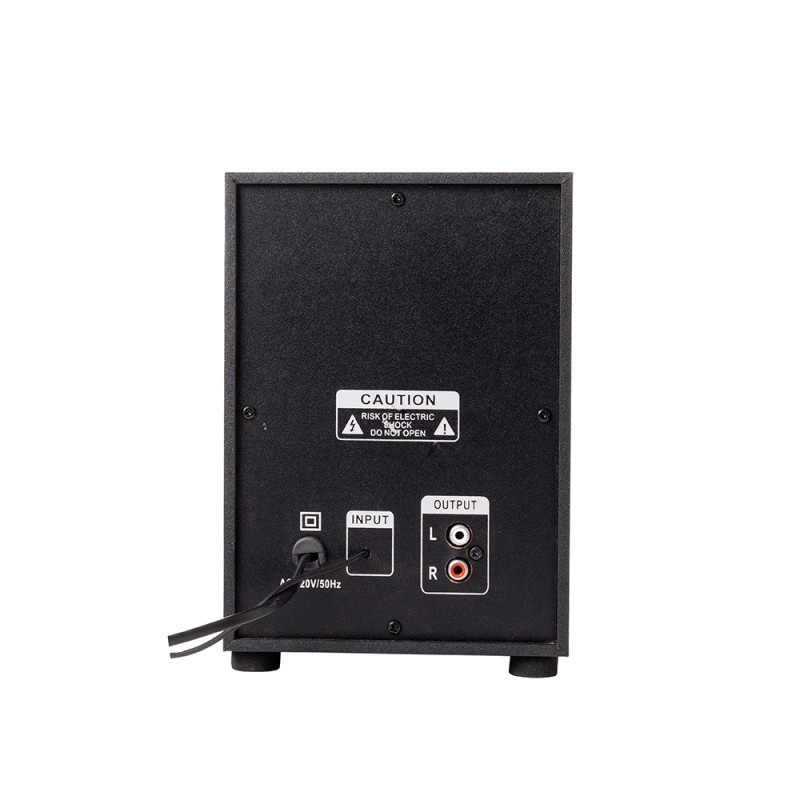 BOXE SPACER 2.1, RMS: 11W (2 x 3W + 5W), control volum, bass, 220V alimentare, black, 