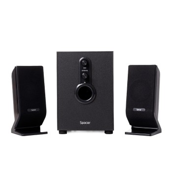 BOXE SPACER 2.1, RMS: 11W (2 x 3W + 5W), control volum, bass, 220V alimentare, black, 