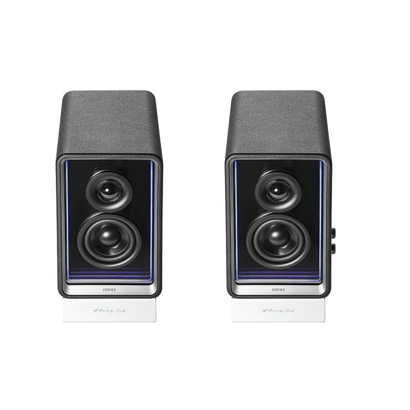 BOXE EDIFIER 2.0, RMS:  70W (2 x 15W, 2 x 20W), Bluetooth 5.3, USB-C, USB-A, AUX, sub-out, GaN charger 65W, black, 