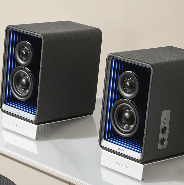 BOXE EDIFIER 2.0, RMS:  70W (2 x 15W, 2 x 20W), Bluetooth 5.3, USB-C, USB-A, AUX, sub-out, GaN charger 65W, black, 