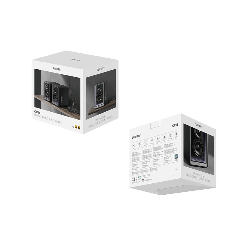 BOXE EDIFIER 2.0, RMS:  70W (2 x 15W, 2 x 20W), Bluetooth 5.3, USB-C, USB-A, AUX, sub-out, GaN charger 65W, black, 