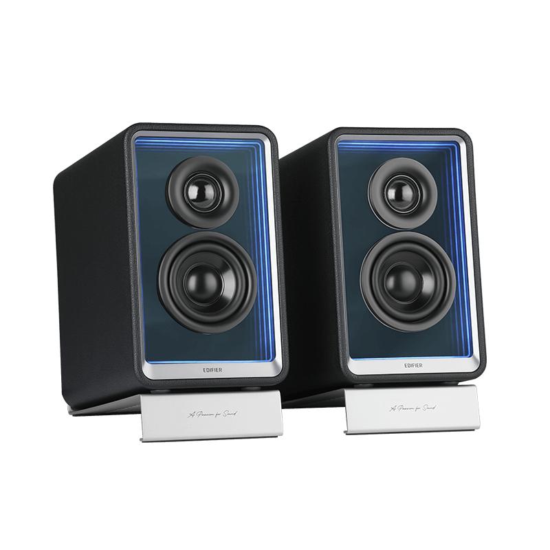 BOXE EDIFIER 2.0, RMS:  70W (2 x 15W, 2 x 20W), Bluetooth 5.3, USB-C, USB-A, AUX, sub-out, GaN charger 65W, black, 