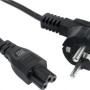 CABLU alimentare GEMBIRD notebook 1.8m, intrare Shucko, iesire C5, 10A, certificare VDE, bulk, black, 