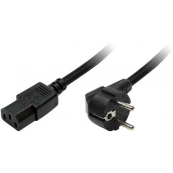 CABLU alimentare LOGILINK 1.8m, intrare Schuko, iesire C13, 10A, testat VDE, black, 