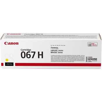 Toner Original Canon Yellow,CRG-067HY, pentru MF 651|MF 655|MF 657, 2.15K, incl.TV 1.2 RON, 