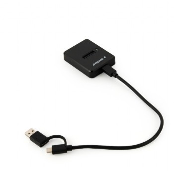 SSD DOCKING Station GEMBIRD, USB 3.1 Type-C, SSD suportat M2 NGFF & NVMe, conectare S-ATA & PCIe, slot: 2230, 2242, 2260, 2280, 22110, black, 