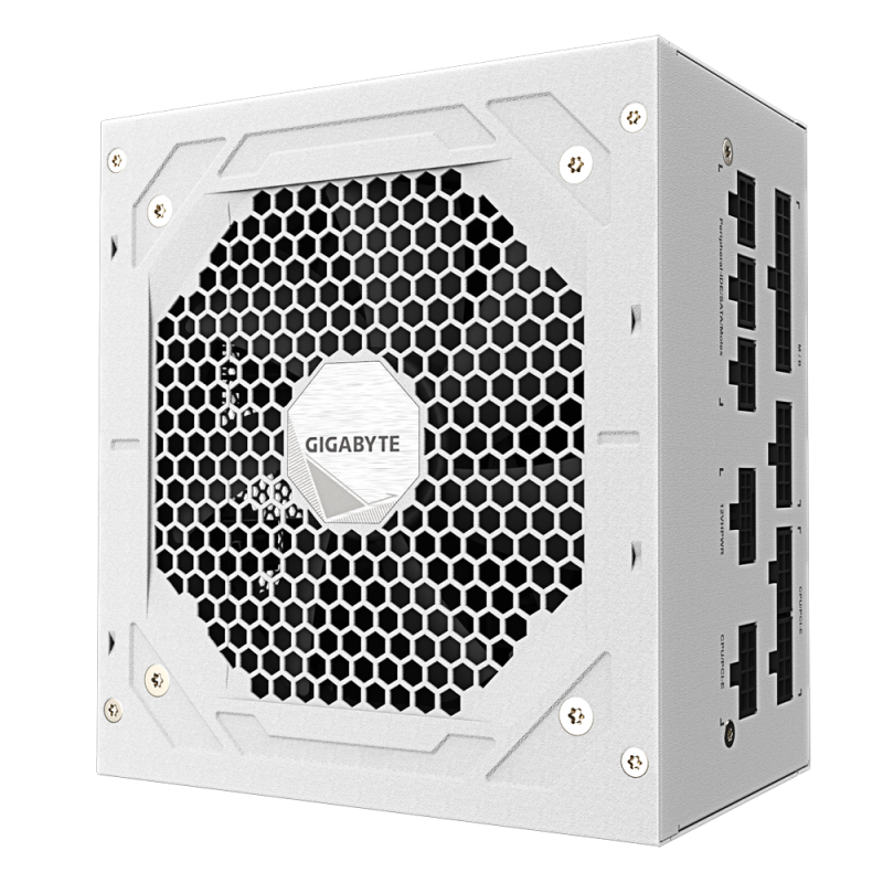 SURSE Gigabyte 850W, 80 Plus Gold, ATX 3.0, Full Modulara, Alb 