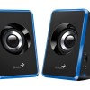 BOXE GENIUS 2.0, RMS:  3W (2 x 1.5W), USB power, 1.2m, blue, 
