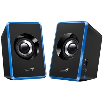 BOXE GENIUS 2.0, RMS:  3W (2 x 1.5W), USB power, 1.2m, blue, 