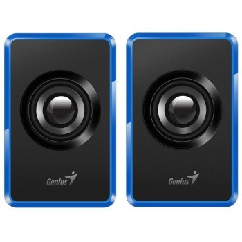 BOXE GENIUS 2.0, RMS:  3W (2 x 1.5W), USB power, 1.2m, blue, 
