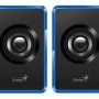 BOXE GENIUS 2.0, RMS:  3W (2 x 1.5W), USB power, 1.2m, blue, 
