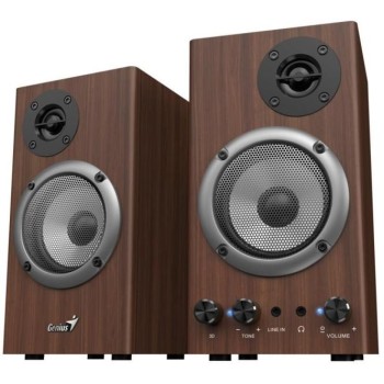 BOXE GENIUS 2.0, RMS: 16W (2 x 8W),  wood, 