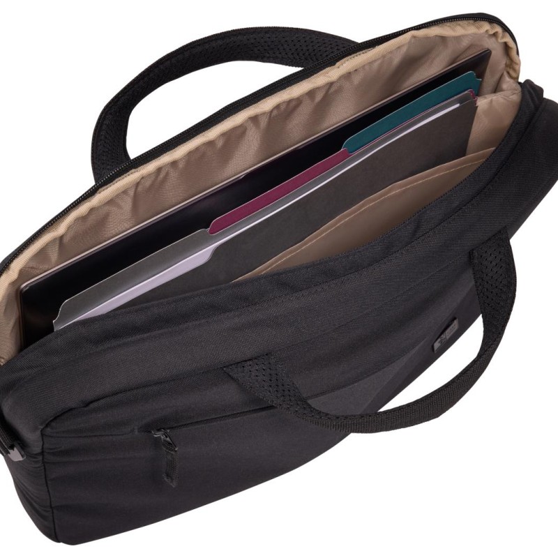 GEANTA CASE LOGIC Invigo, pt. notebook de max. 14 iinch, 1 compartiment, buzunar frontal, waterproof, poliester, negru,3205102 