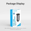 Alimentator SmartPhone Auto Vention, 18W, 2 x USB-A(M), Quick charge, gri, 