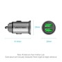 Alimentator SmartPhone Auto Vention, 18W, 2 x USB-A(M), Quick charge, gri, 