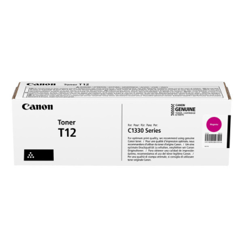 Toner Original Canon Magenta, T12M, pentru ISX C1333p|C1333i|C1333iF, 5.3K, (timbru verde 1.2 lei)