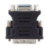 ADAPTOR video SPACER, DVI-I DL (T) la VGA (M), negru, 