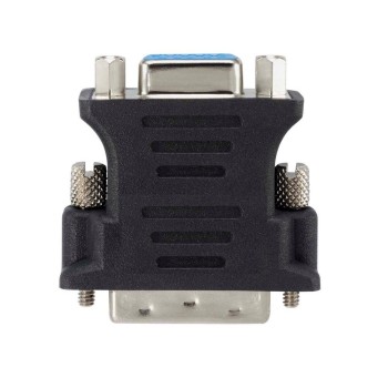 ADAPTOR video SPACER, DVI-I DL (T) la VGA (M), negru, 