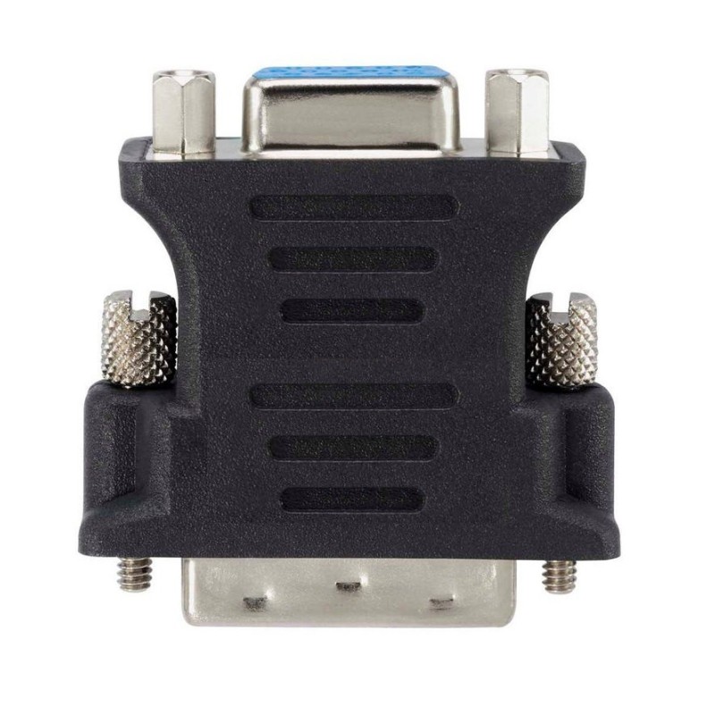 ADAPTOR video SPACER, DVI-I DL (T) la VGA (M), negru, 
